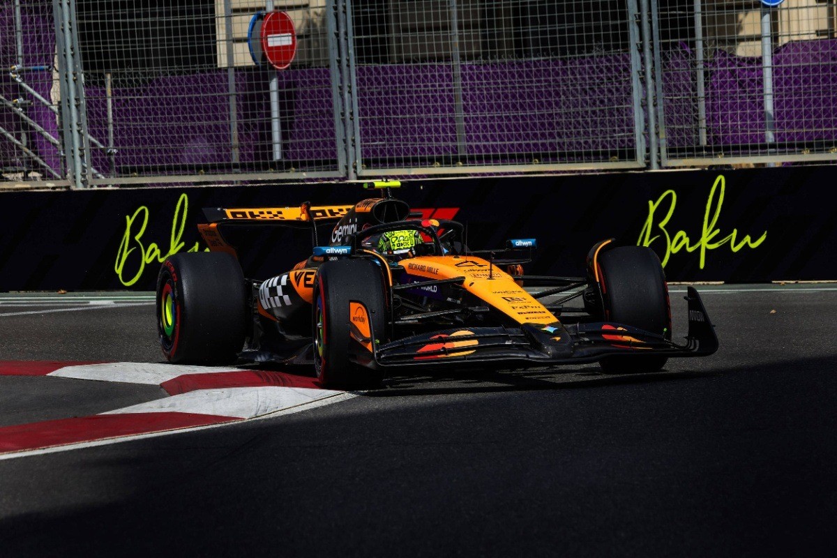 Norris-Verstappen sorrend a bakui FP3-on, Leclerc 1 másodpercre!