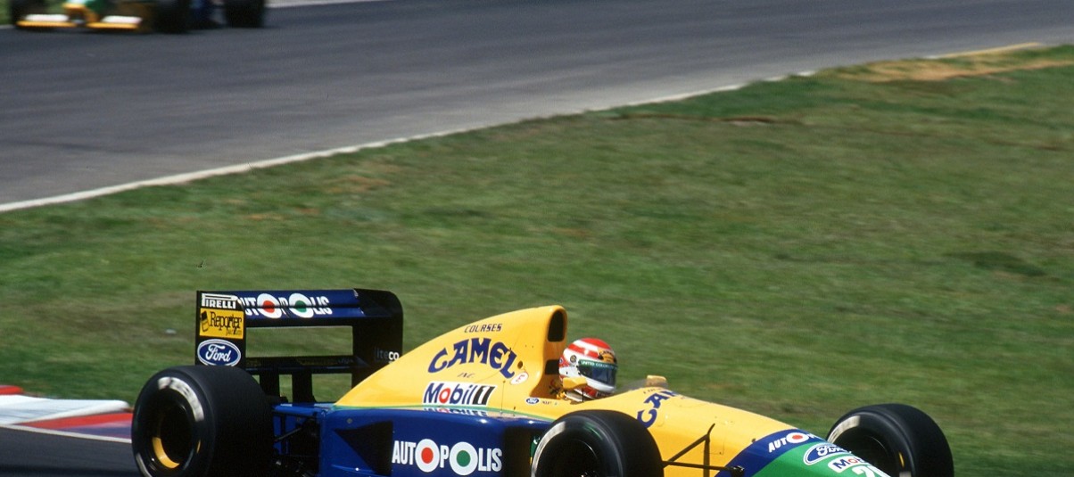 Schumacher nevével reklámoznak egy árverés alatt álló Benettont - de van egy kis probléma
