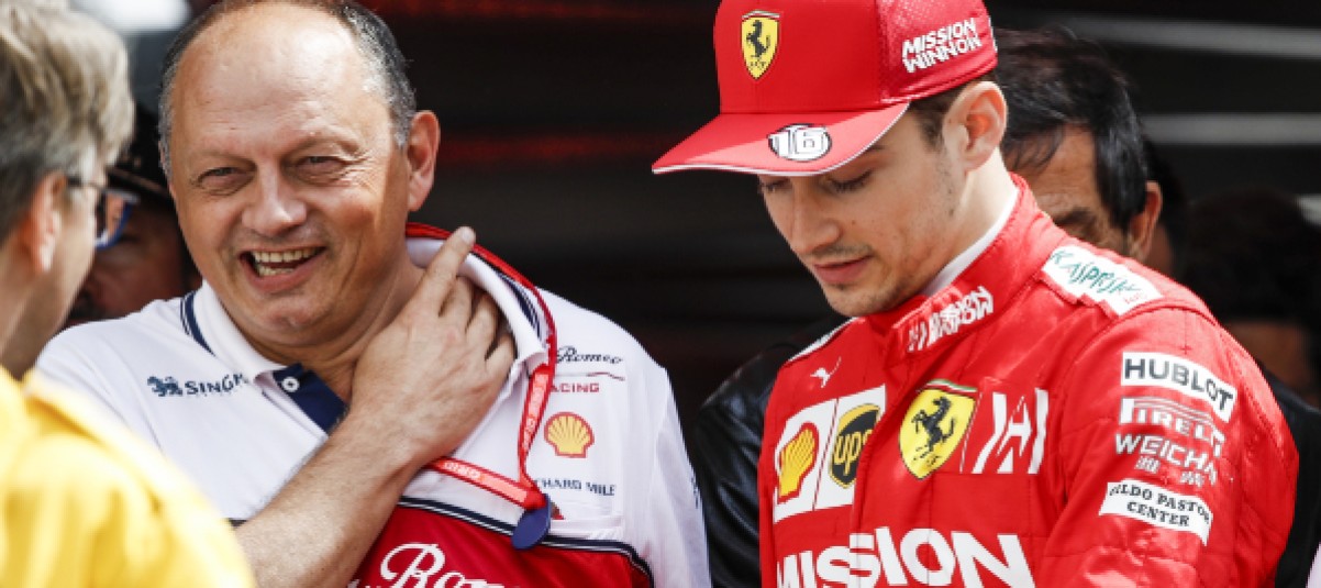 Sainz: Mindenki számára jó, hogy Vasseur jóban van Leclerc-rel