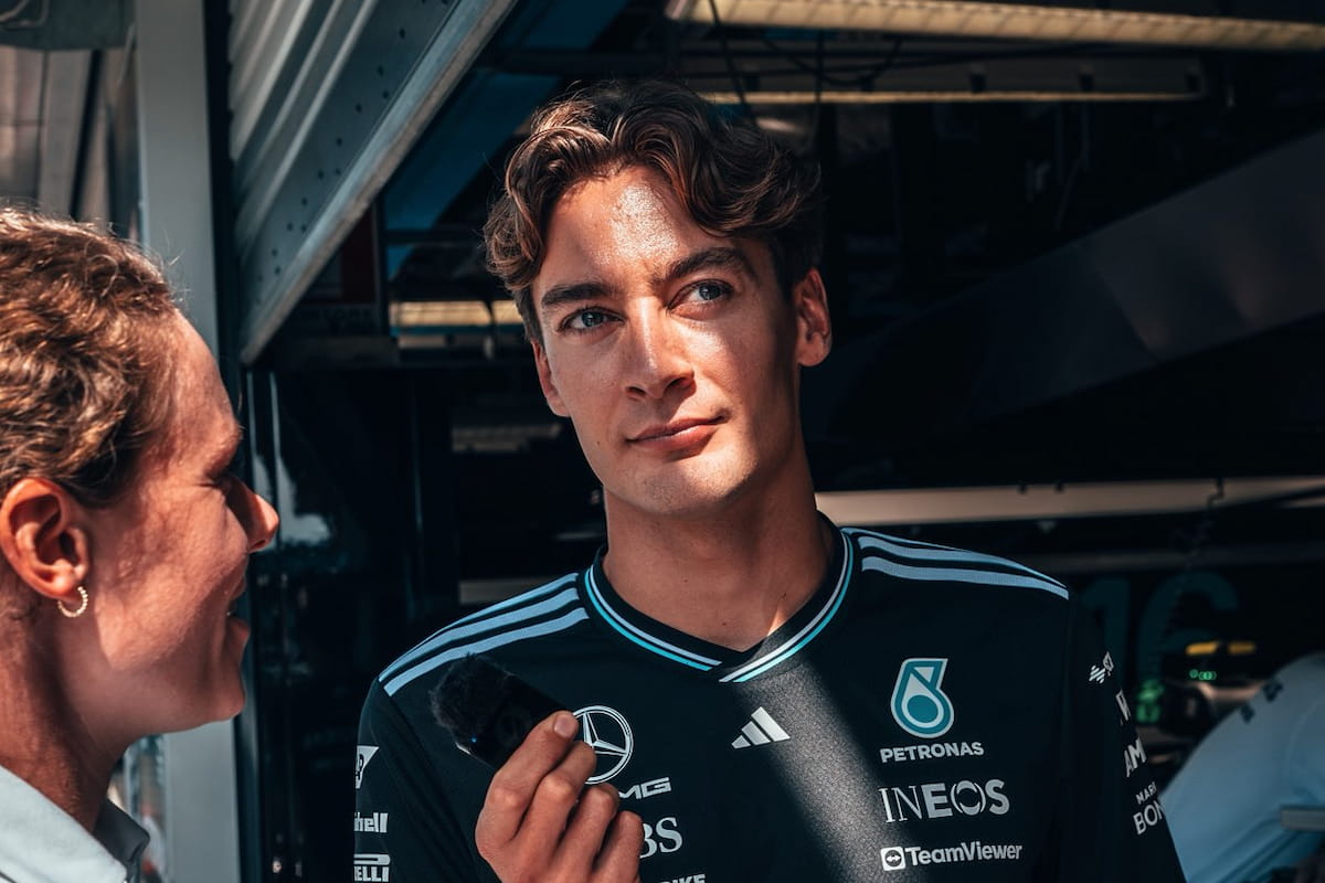 “Furcsa sport ez a Forma-1” - Russell értetlenkedve áll Verstappen győzelme előtt