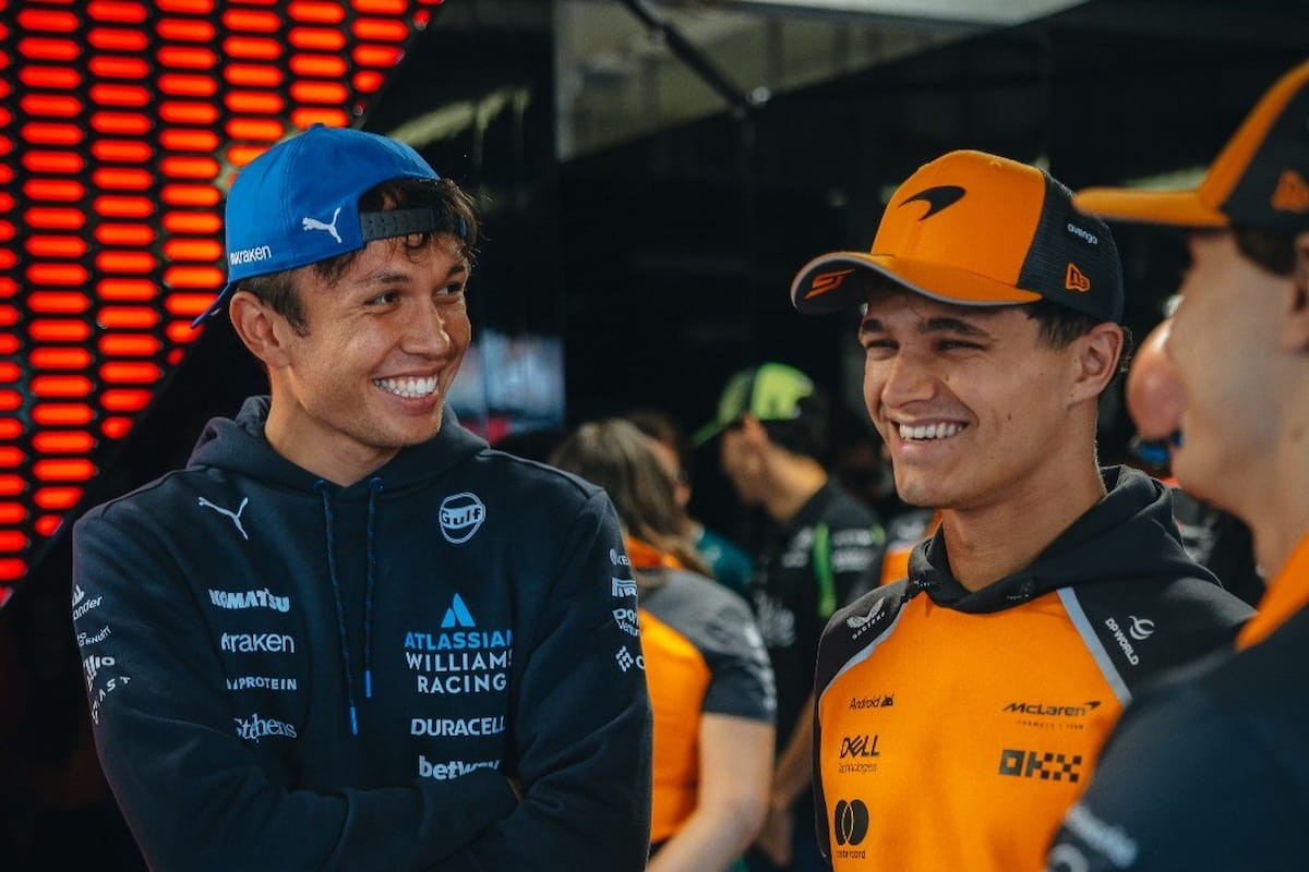 Norris ellátogatott Rossi MotoGP-csapatához Misanóban (videó)