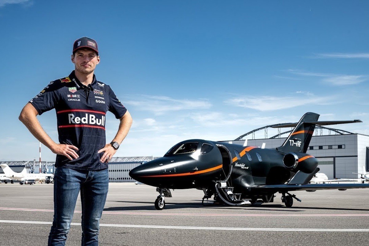 Verstappen új magánrepülőt “tesztelt”, miután 58 millió eurót költött saját gépére